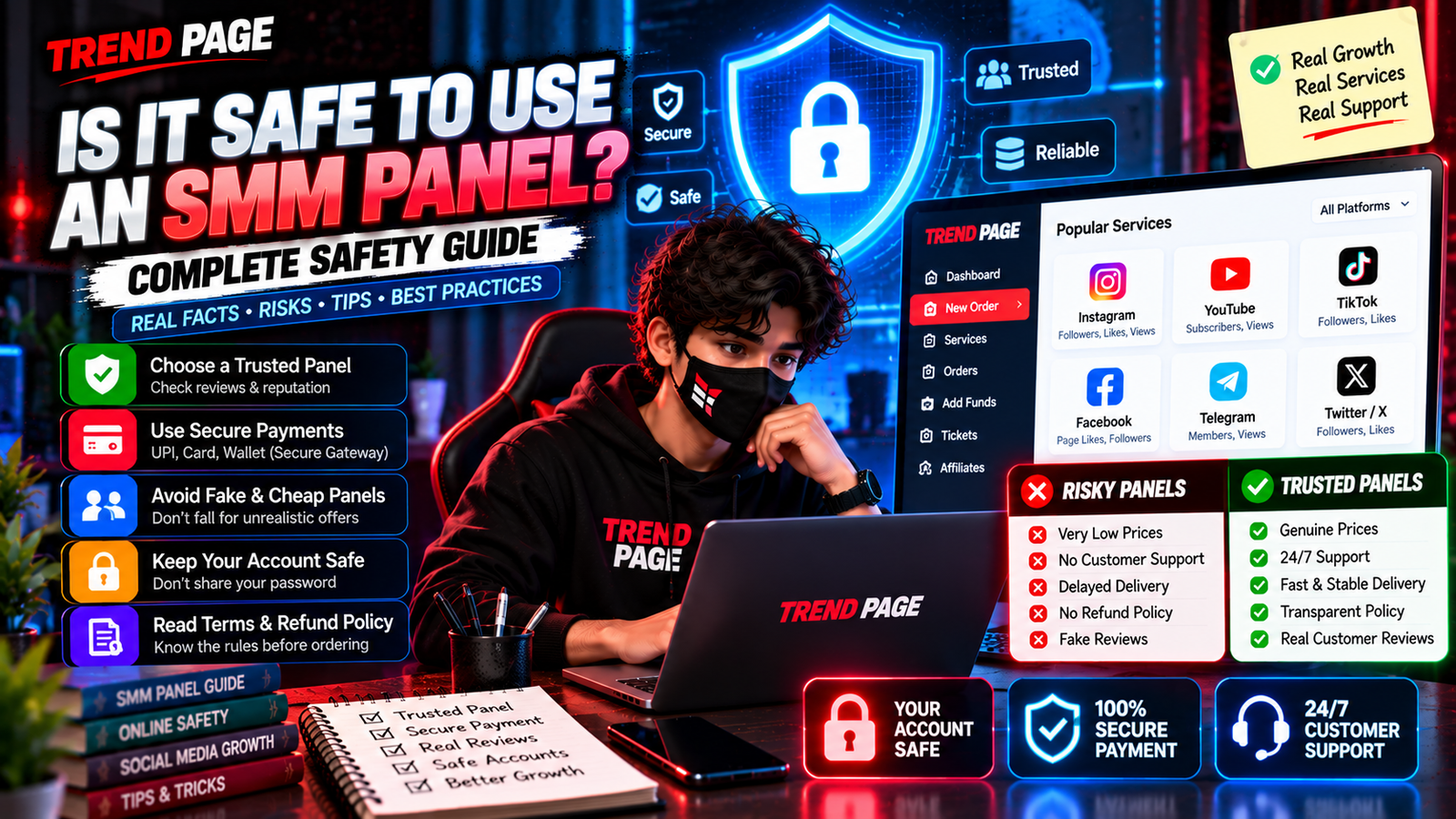 Is It Safe to Use an SMM Panel? What You Should Know