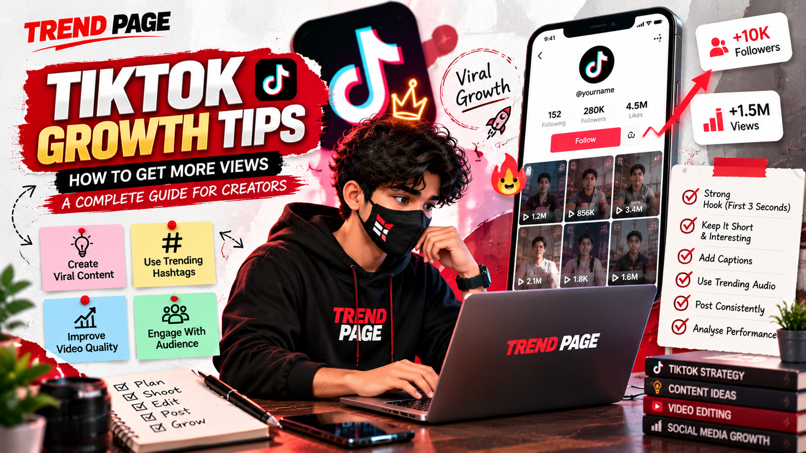 TikTok Growth Tips: How to Get More Views