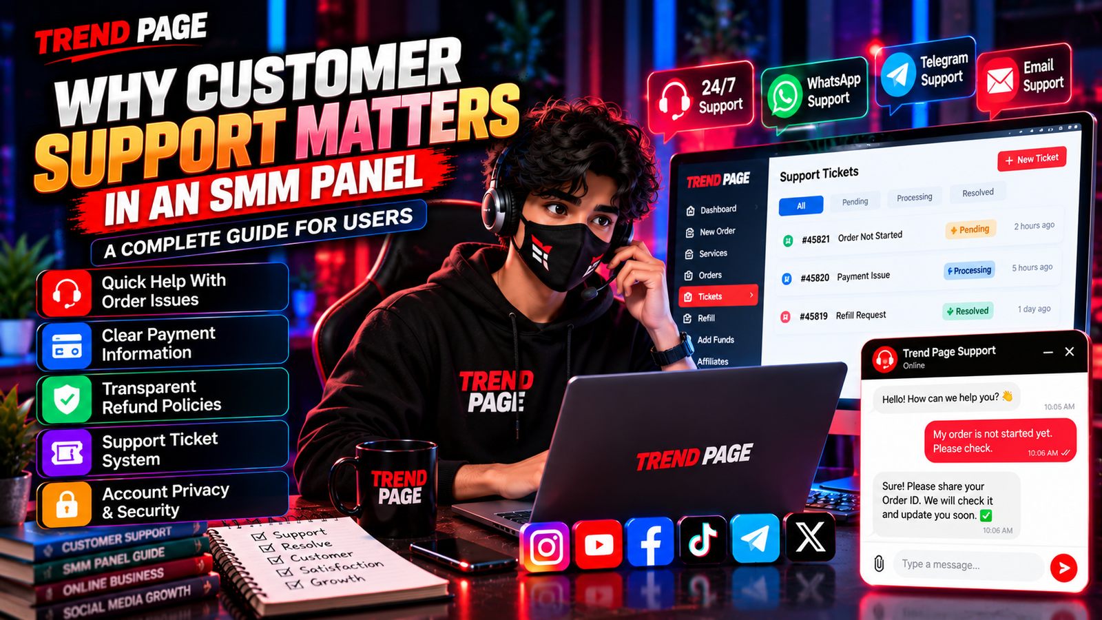 Why Customer Support Matters in an SMM Panel